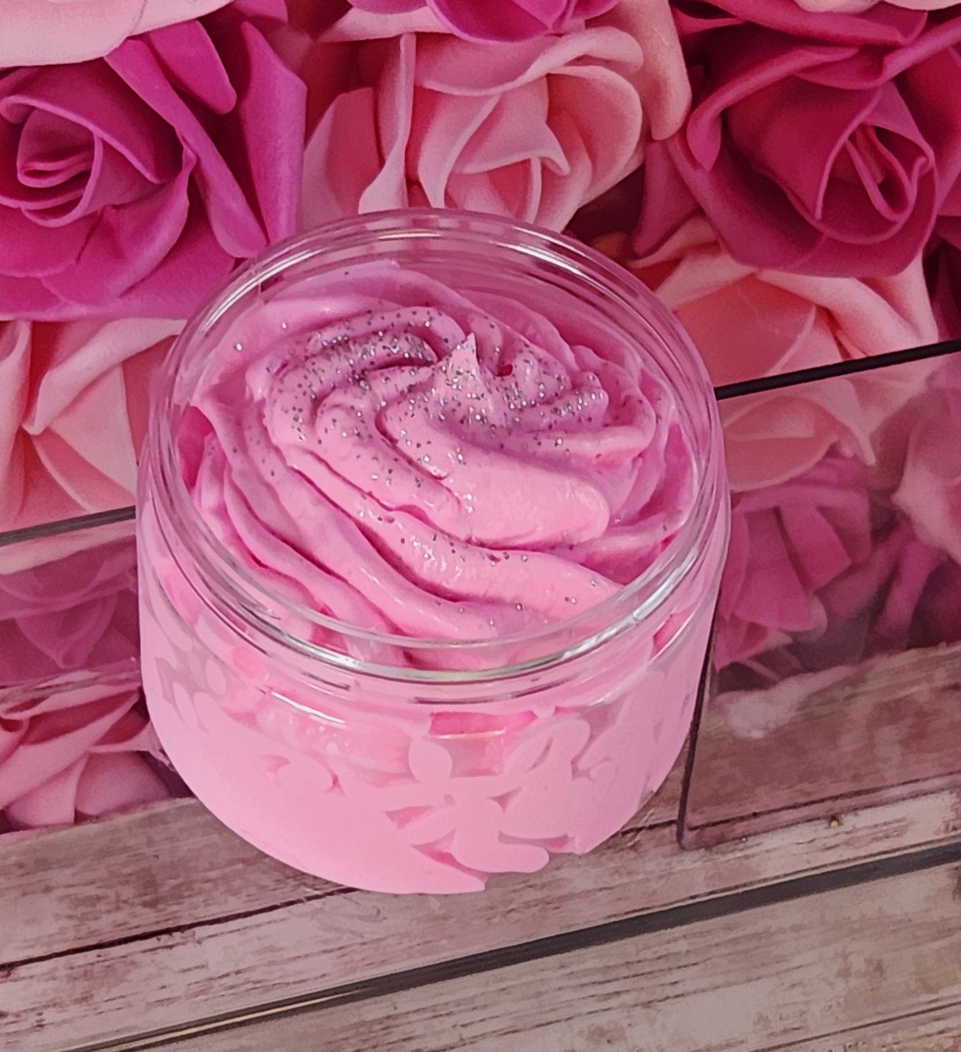 Pink Friday Type Whipped Body Butter. Handmade Shea & Cocoa Butter Body Icing. All Natural Non Greasy Emulsified Body Butter. - Glamorous Beauty & Boutique