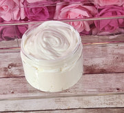 Oatmeal, Milk and Honey Whipped Body Butter. Handmade Shea, Cocoa & Mango Butter Body Frosting. All Natural Non Greasy Body Butter - Glamorous Beauty & Boutique