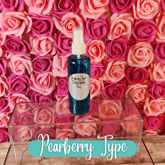 Pearberry BBW Type Moisturizing Body & Hair Spray. 4 oz Handmade Alcohol Free Hair and Body Mist. Room Freshener, Pillow Spray - Glamorous Beauty & Boutique