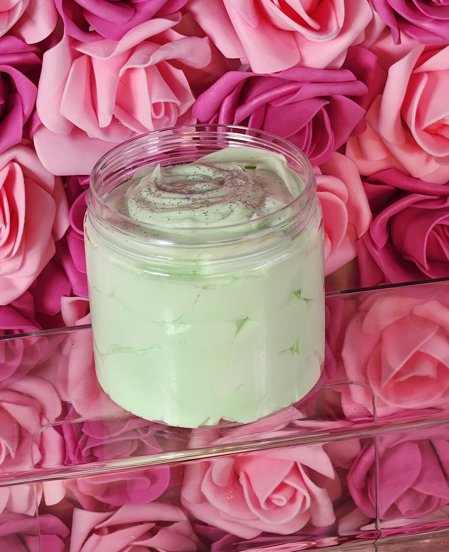 Watermelon Lemonade Type Whipped Body Butter. Handmade Shea & Cocoa Butter Body Frosting. All Natural Non Greasy Emulsified Body Butter - Glamorous Beauty & Boutique