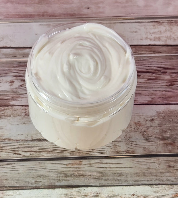 Oatmeal, Milk and Honey Whipped Body Butter. Handmade Shea, Cocoa & Mango Butter Body Frosting. All Natural Non Greasy Body Butter - Glamorous Beauty & Boutique