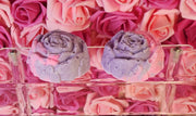 Cotton Candy Rose Bubble Bars. Handmade All Natural Shea Butter Bubble Bath. Moisturizing Rose Shaped Bath Bomb/Bubble Bars - Glamorous Beauty & Boutique