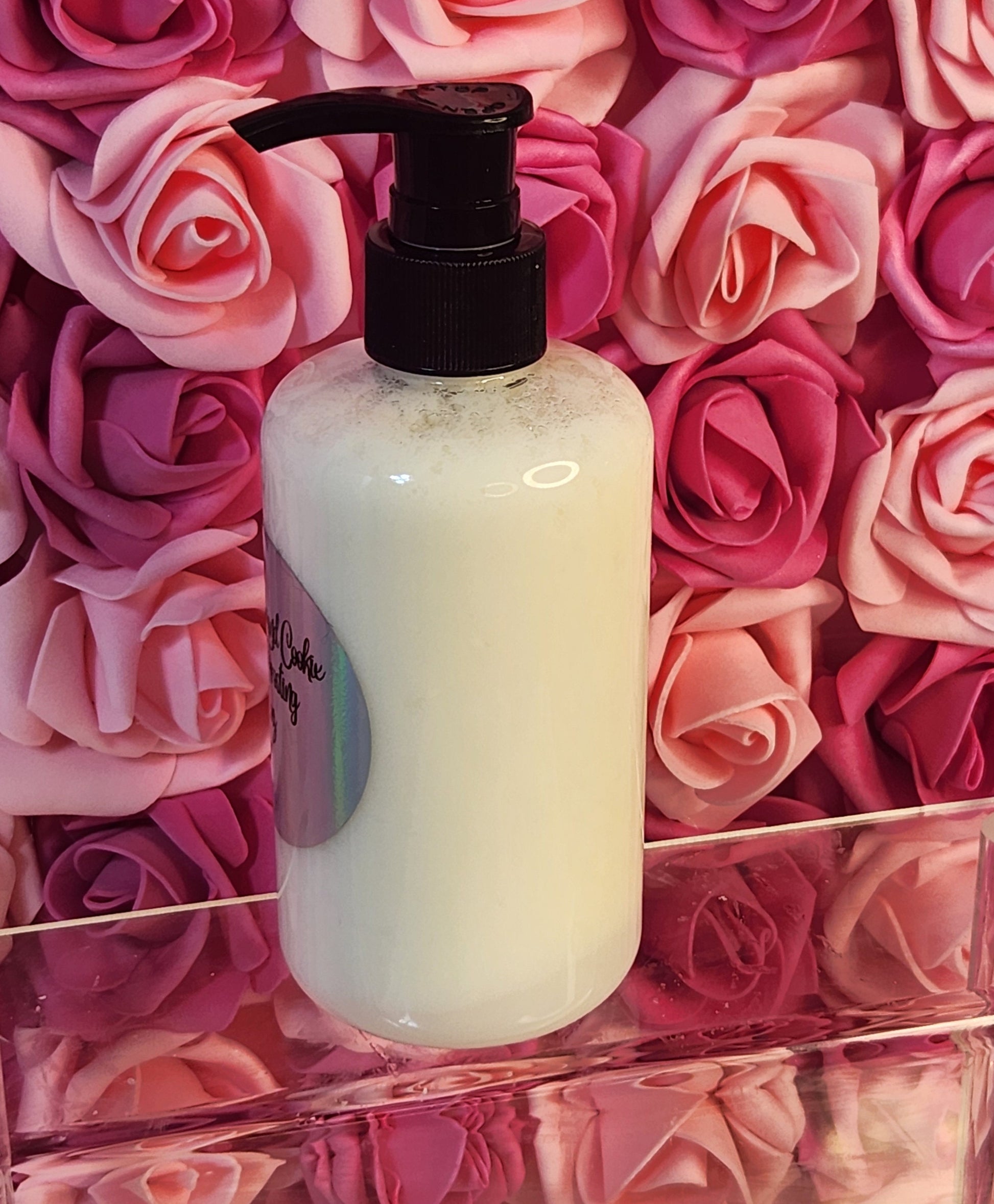 Iced Almond Cookie Whipped Shea Butter Moisturizer. Handmade Shea Butter Body Frosting. All Natural Hand and Body Lotion 8 oz - Glamorous Beauty & Boutique