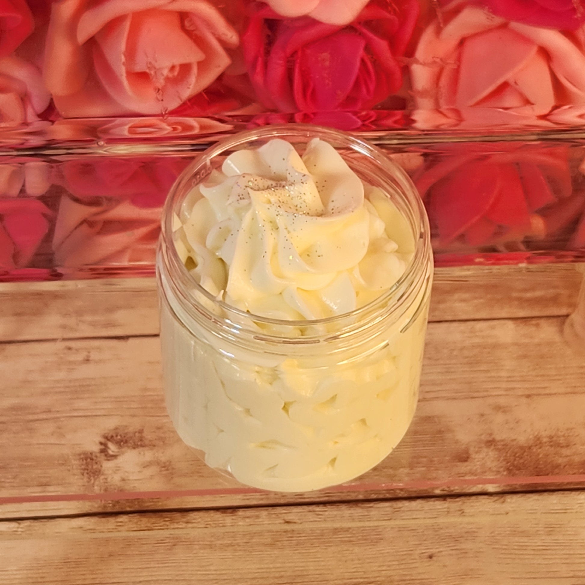 Glazed Donut Whipped Body Butter. Handmade Shea & Cocoa Butter Body Butter. All Natural Non Greasy Emulsified Body Butter. Bakery Scented - Glamorous Beauty & Boutique