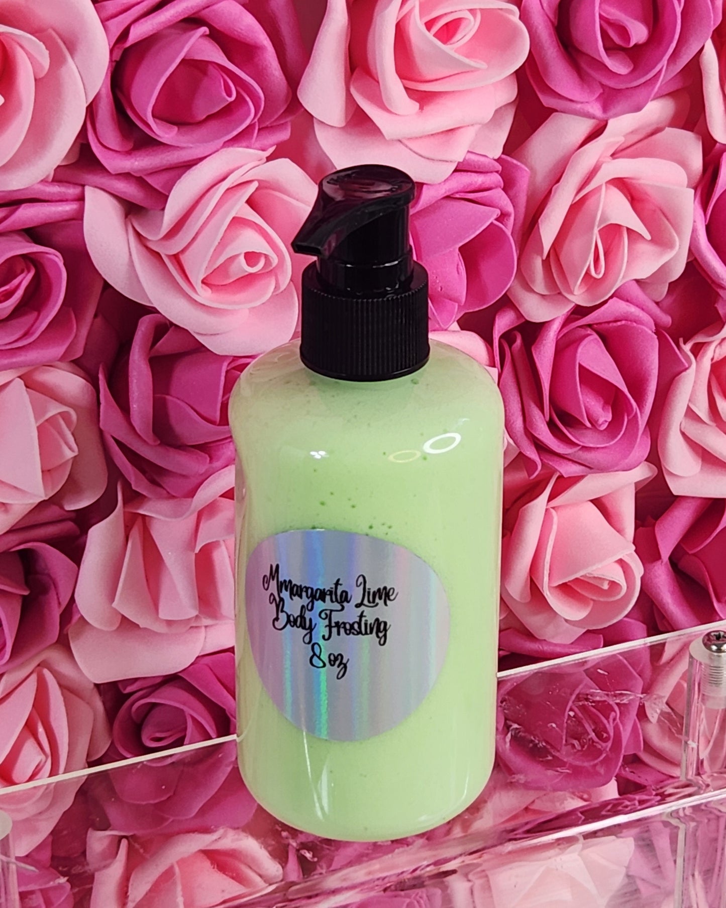 Margarita Lime Whipped Shea Butter Moisturizer. Handmade Shea Butter Body Frosting. All Natural Hand and Body Lotion 8 oz - Glamorous Beauty & Boutique