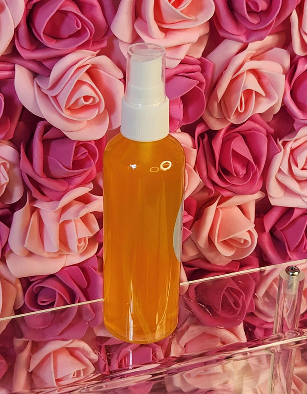 Lemon Sugar Cake Moisturizing Body & Hair Spray. 4 oz Handmade Alcohol Free Hair and Body Mist.  Body Splash, Room Freshener - Glamorous Beauty & Boutique