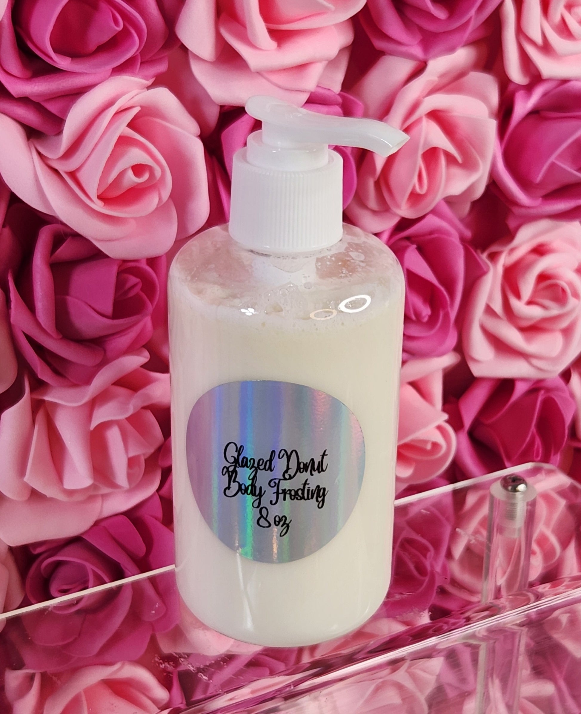 Glazed Donut Whipped Shea Butter Moisturizer. Handmade Shea Butter Body Frosting. All Natural Hand and Body Lotion 8 oz - Glamorous Beauty & Boutique