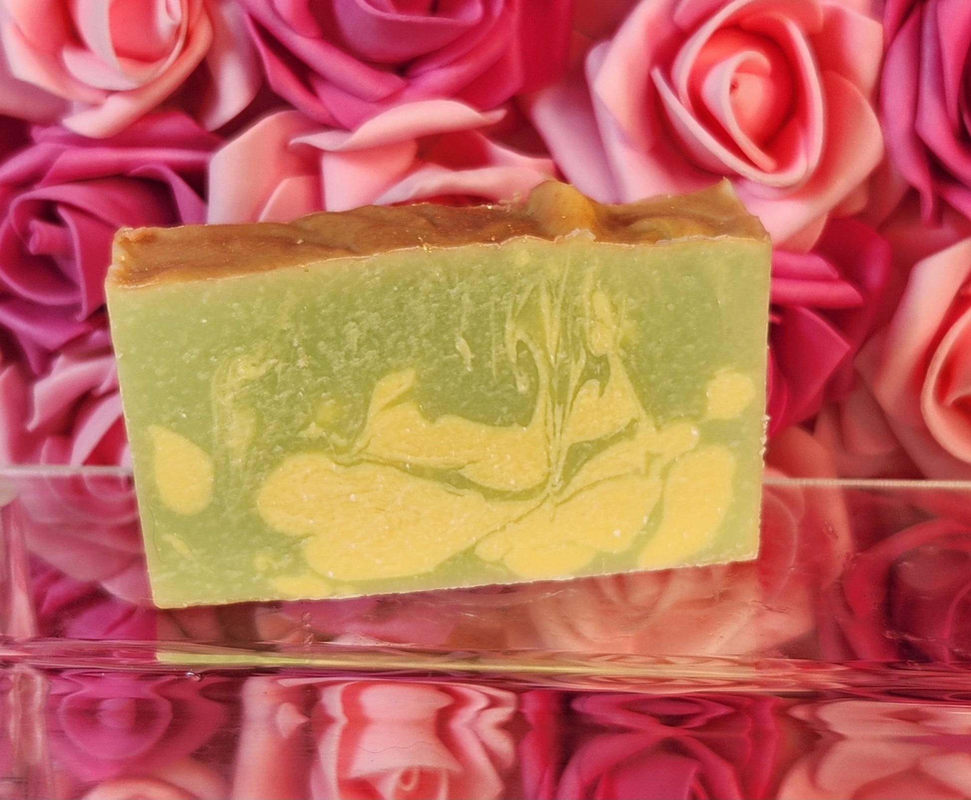 Cafe Latte Organic Cold Process Swirl Coffee Soap. Handmade All Natural Handcrafted Soap. Cute Swirl Soap! Yoni Bar Soap - Glamorous Beauty & Boutique