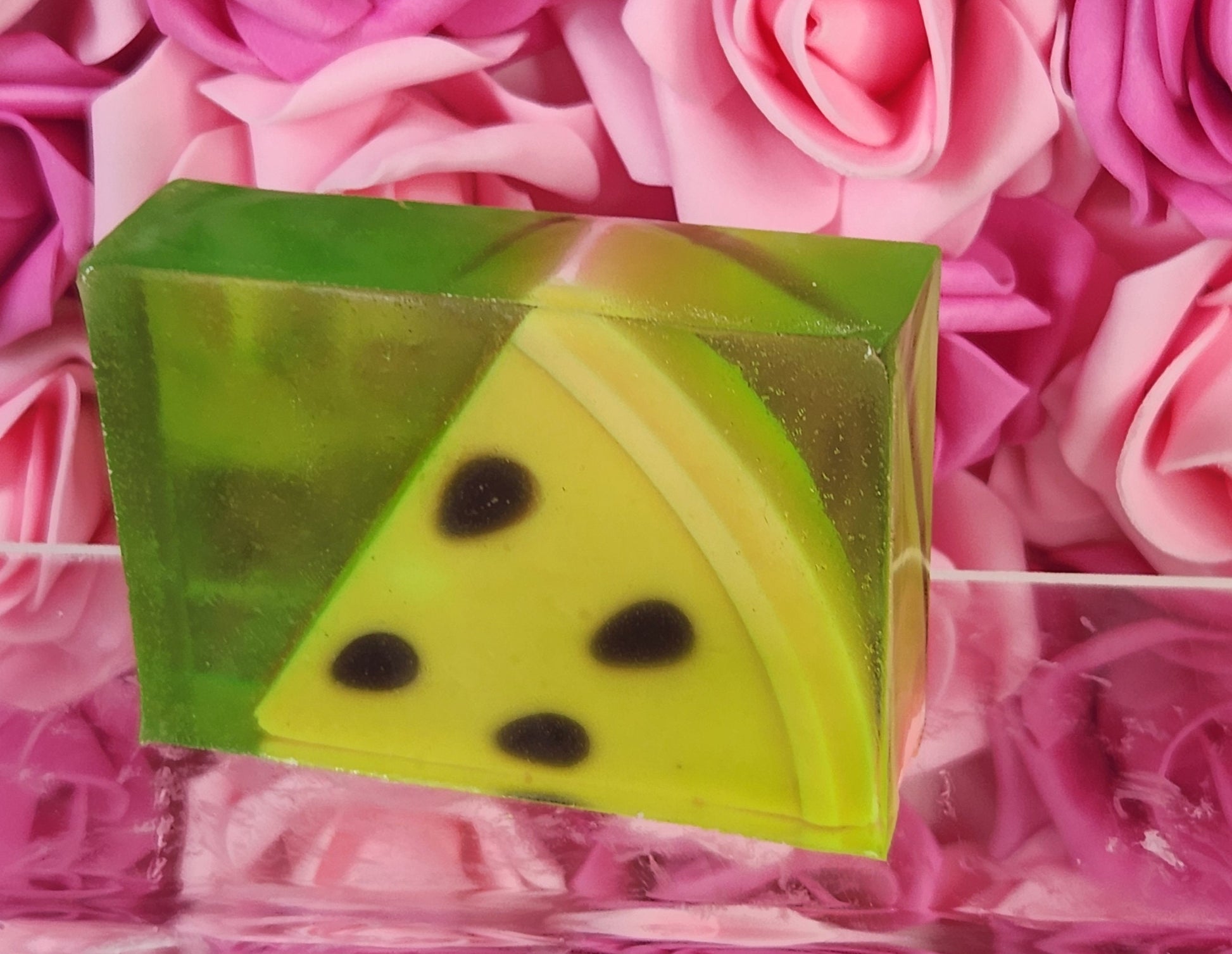 Watermelon Sugar Watermelon Soap. Handmade All Natural Goat Milk & Shea Butter Soap. Summer Soap - Glamorous Beauty & Boutique