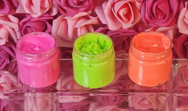 Fruit Loops All Natural Emulsified Lip Scrub. Shea Butter & Mango Butter Lip Scrub. Moisturizing Lip Exfoliation - Glamorous Beauty & Boutique