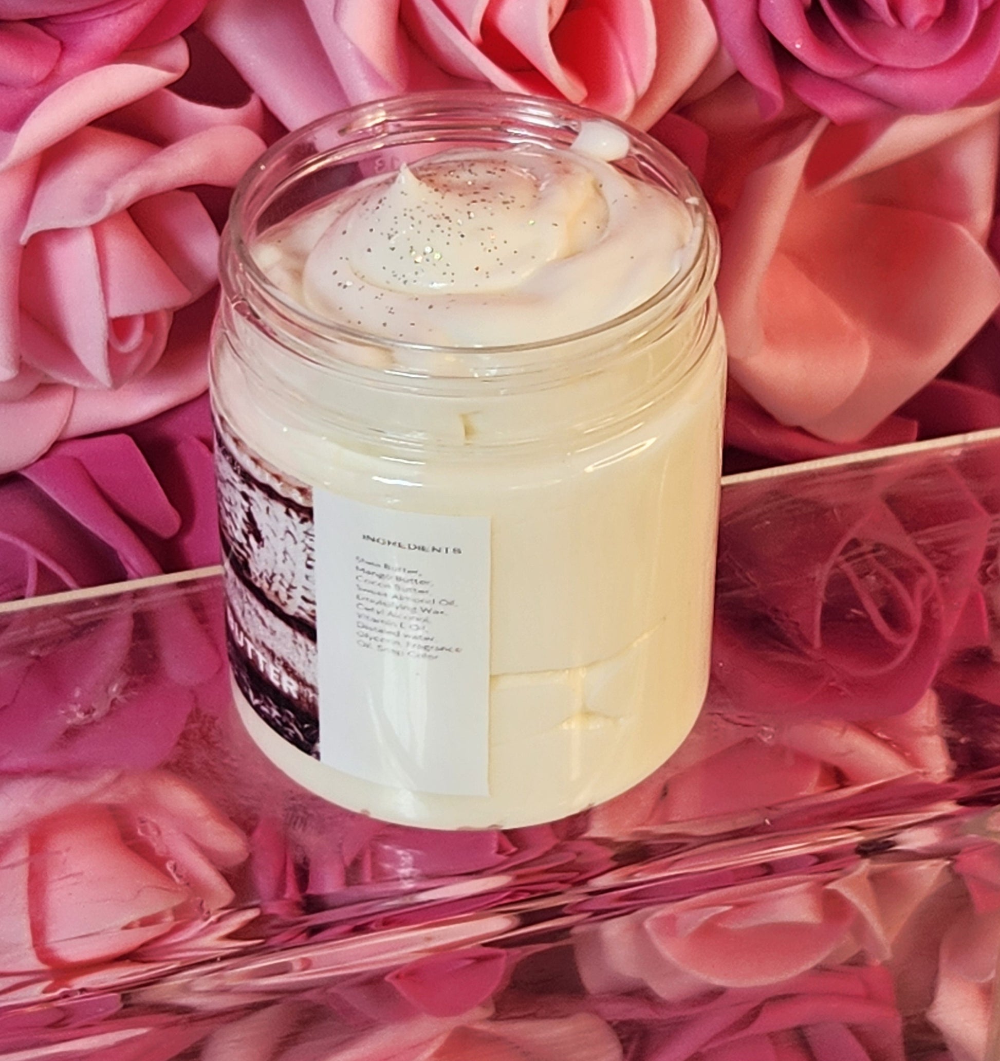 Cashmere Sugar Whipped Body Butter. Handmade Shea & Mango Butter Body Frosting. All Natural Non Greasy Body Butter. Body Icing - Glamorous Beauty & Boutique