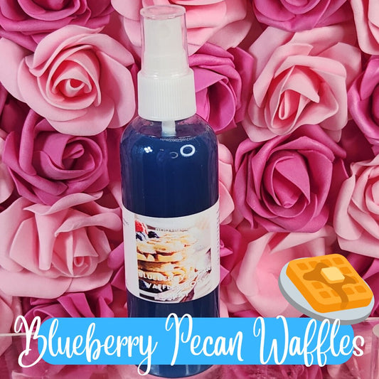 Blueberry Pecan Waffles BBW Type Moisturizing Body & Hair Spray. 4 oz Handmade Alcohol Free Hair and Body Mist - Glamorous Beauty & Boutique