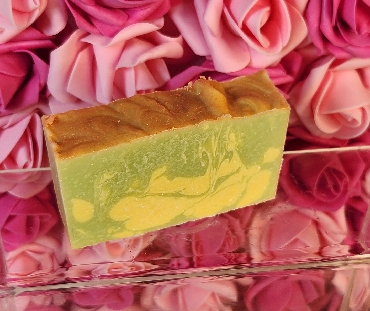 Cafe Latte Organic Cold Process Swirl Coffee Soap. Handmade All Natural Handcrafted Soap. Cute Swirl Soap! Yoni Bar Soap - Glamorous Beauty & Boutique