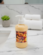 Pumpkin Caramel Crunch Whipped Shea Butter Moisturizer. Handmade Shea Butter Body Frosting. All Natural Hand and Body Lotion 8 oz