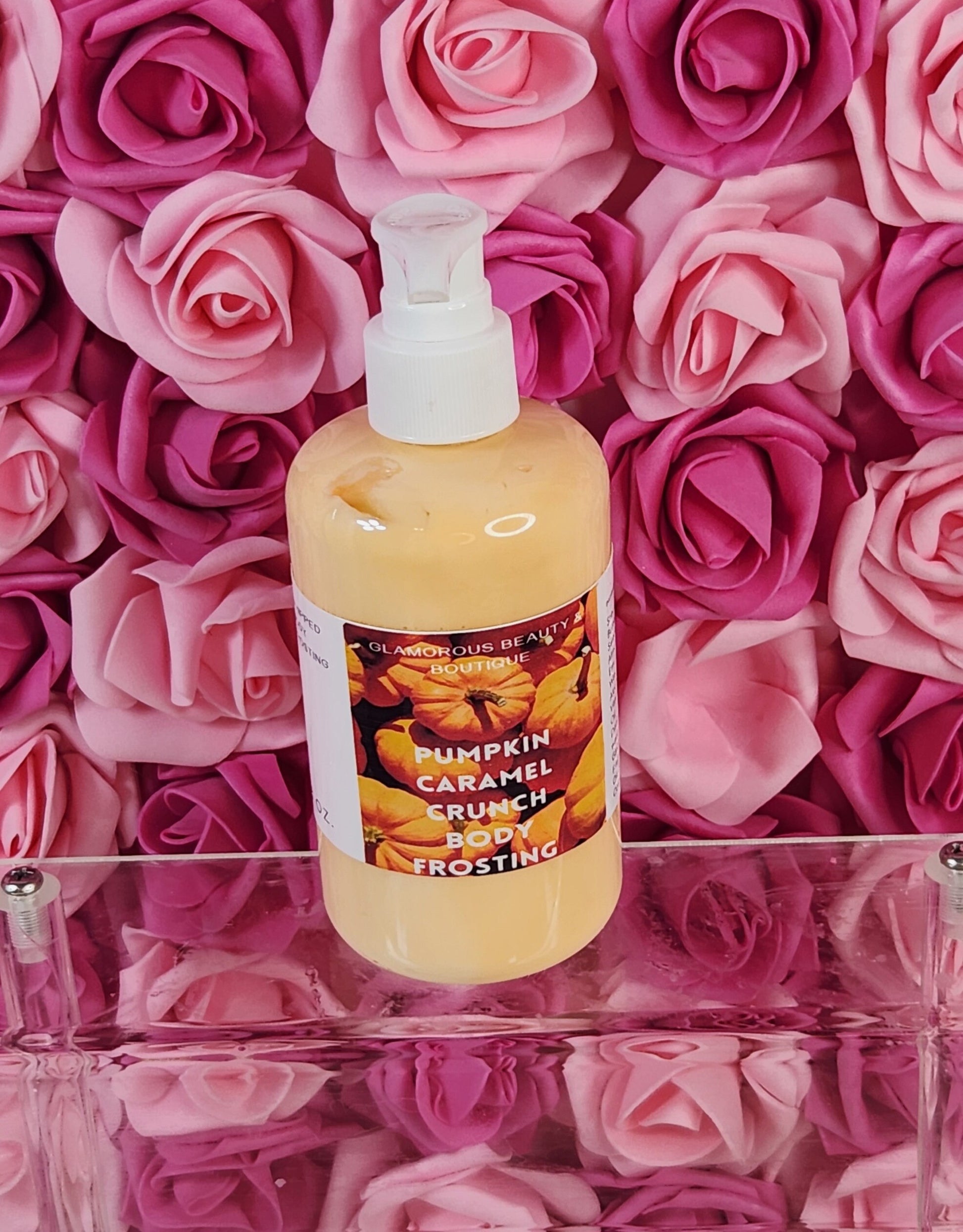 Pumpkin Caramel Crunch Whipped Shea Butter Moisturizer. Handmade Shea Butter Body Frosting. All Natural Hand and Body Lotion 8 oz - Glamorous Beauty & Boutique