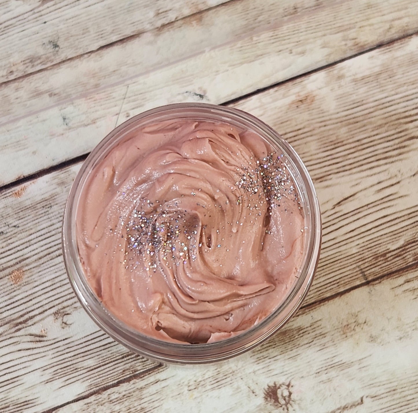 Chocolate Drizzle Whipped Body Butter. Handmade Shea & Cocoa Butter Body Butter. All Natural Non Greasy Emulsified Body Butter. Bakery Scent - Glamorous Beauty & Boutique