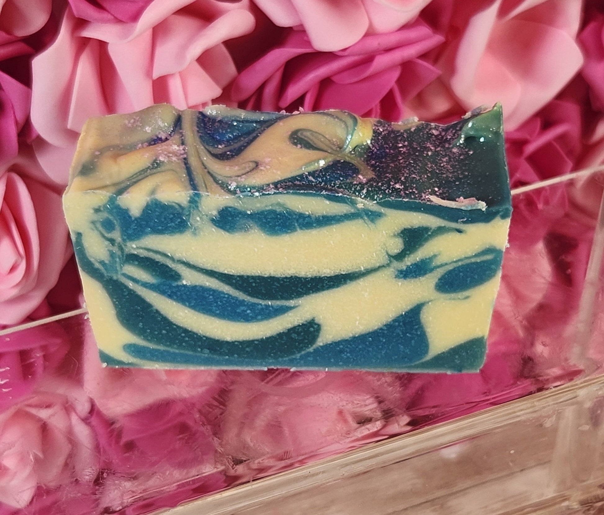 Cashmere Organic Cold Process Swirl Soap. Handmade All Natural Handcrafted Soap. Cute Swirl Soap! Fall/Winter Soap Bar. Yoni Soap - Glamorous Beauty & Boutique