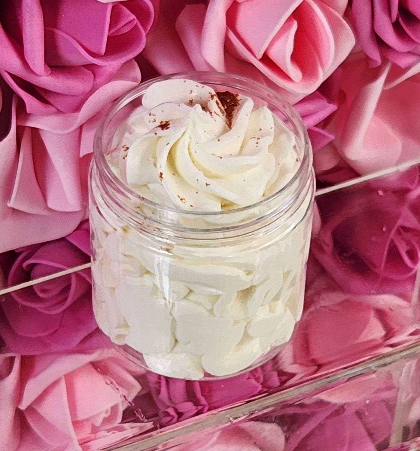 Vanilla Chai Latte Whipped Body Butter. Handmade Shea & Mango Butter Body Frosting. All Natural Non Greasy Body Butter. Body Icing - Glamorous Beauty & Boutique