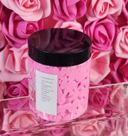 Barbie Girl Exfoliating Whipped Sugar Scrub. Handmade Whipped Soap & Body Scrub in One. All Natural Foaming Soap Scrub. Shaving Cream - Glamorous Beauty & Boutique