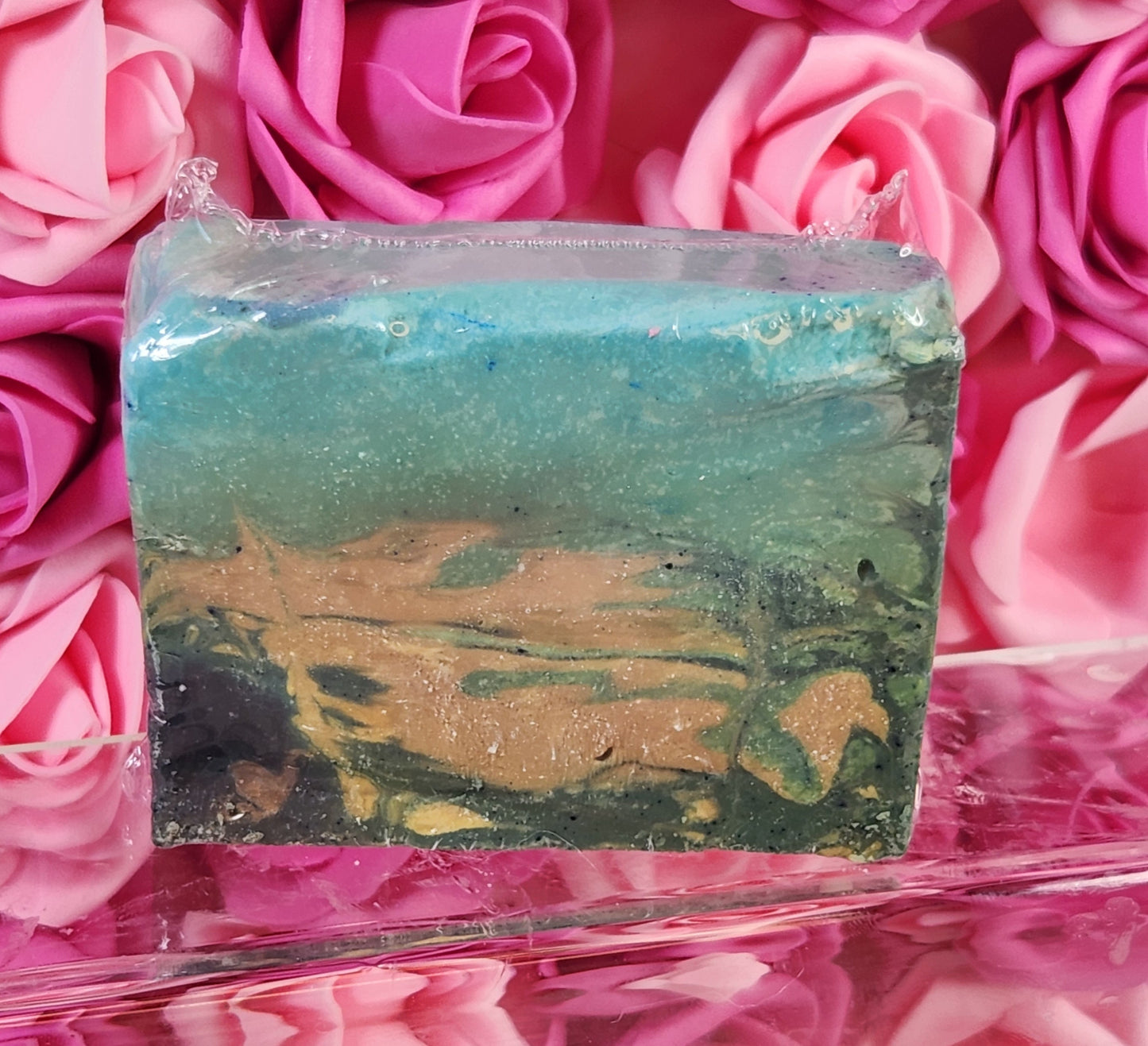 Sweater Weather BBW Type "Imperfect" Organic Cold Process Swirl Soap. Handmade All Natural Handcrafted Swirl Soap. Yoni Bar Soap - Glamorous Beauty & Boutique