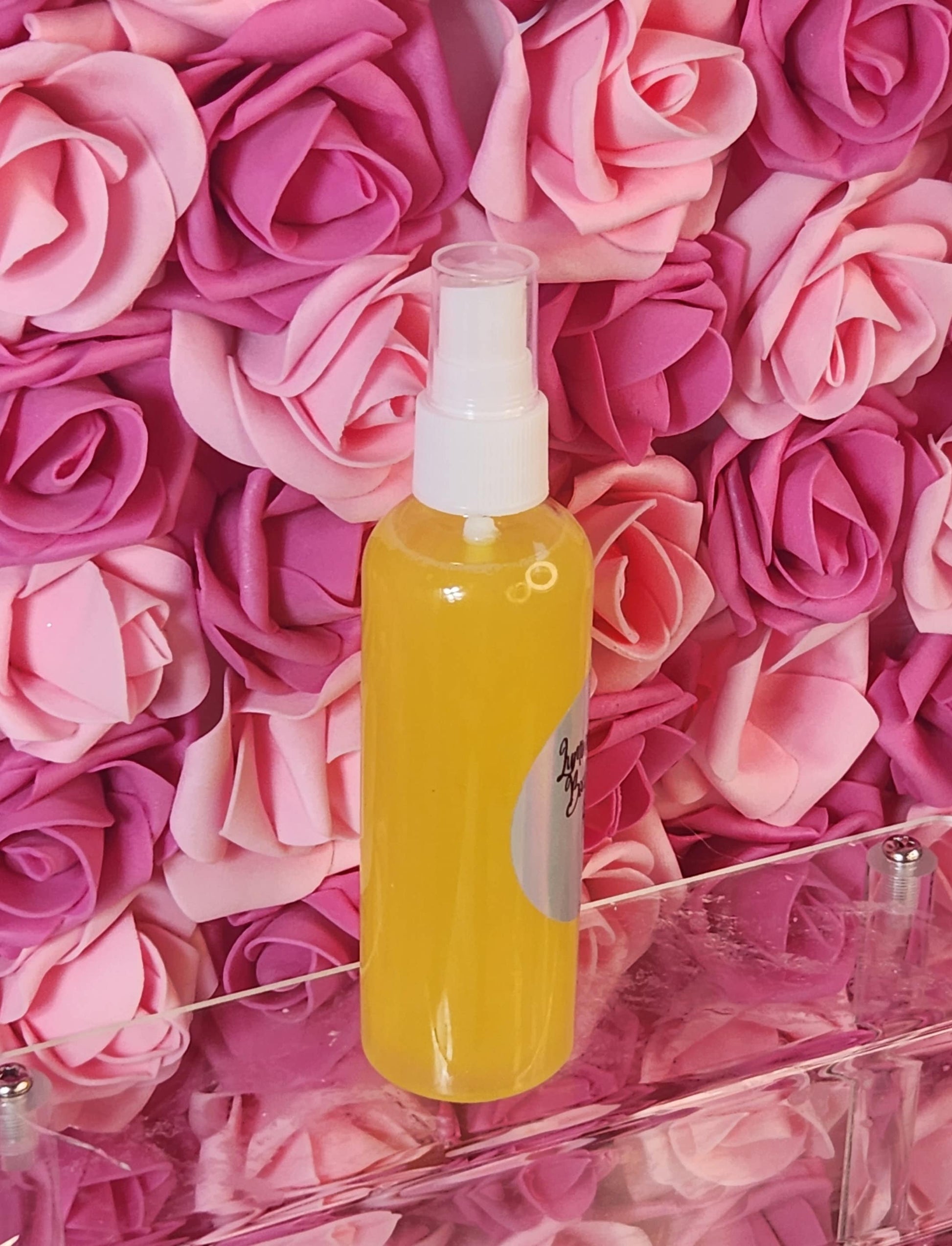 Luminous Honey Body and Hair Spray. 4 oz Handmade Moisturizing Hair and Body Mist.  Alcohol Free! Room Freshener. - Glamorous Beauty & Boutique