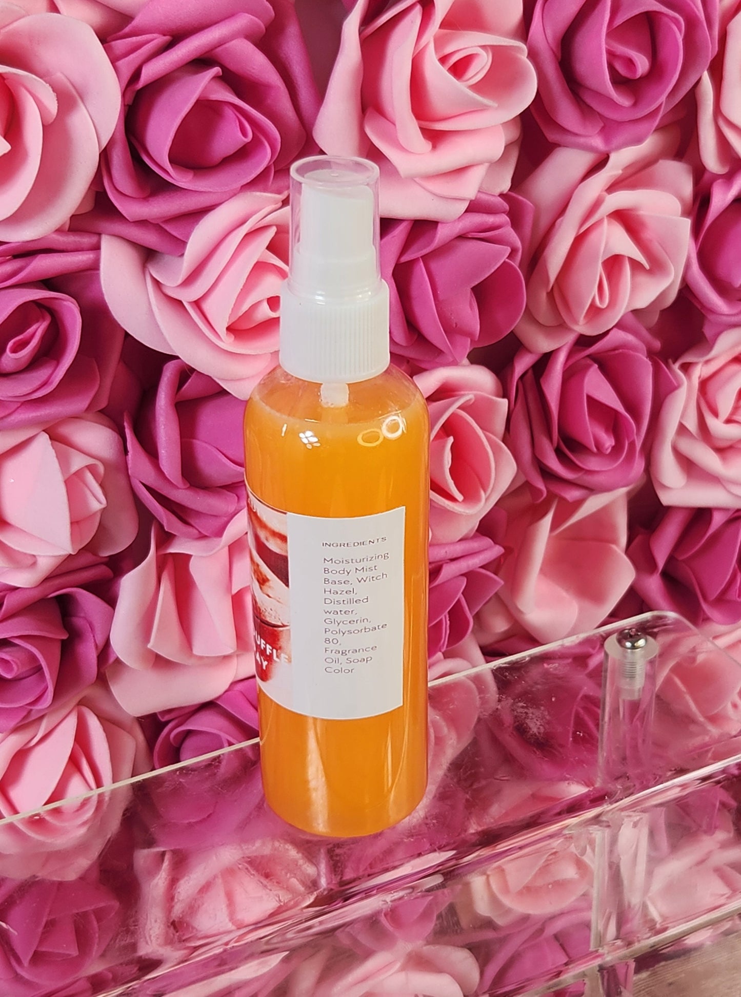 Pumpkin Souffle Body & Hair Spray. 4 oz Handmade Moisturizing Hair and Body Mist.  Alcohol Free! Fall and Winter Scents - Glamorous Beauty & Boutique