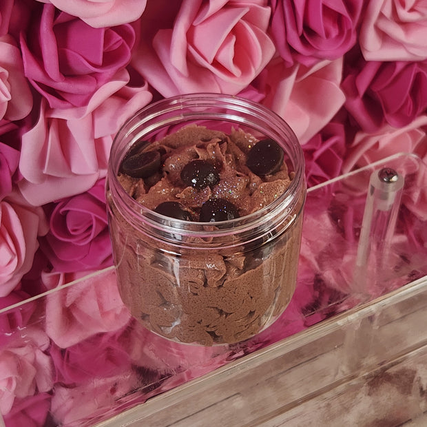 Chocolate Drizzle Whipped Foaming Shea Butter Sugar Scrub. Exfoliating Body Wash & Scrub. All Natural Shea Butter Whipped Soap. Shaving Crea - Glamorous Beauty & Boutique