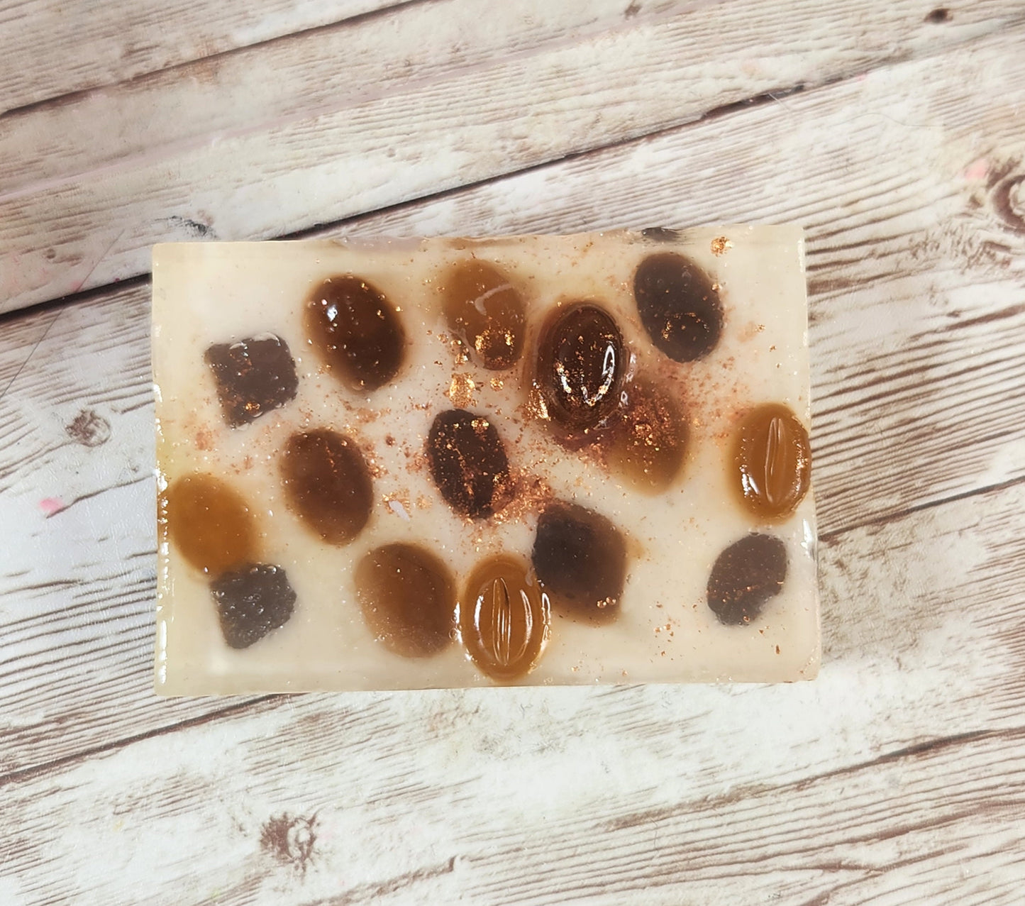 Cafe Latte Handmade All Natural Goat Milk & Shea Butter Coffee Soap. Faux Food Soap. Novelty Soap. Soap for Fall/Winter - Glamorous Beauty & Boutique