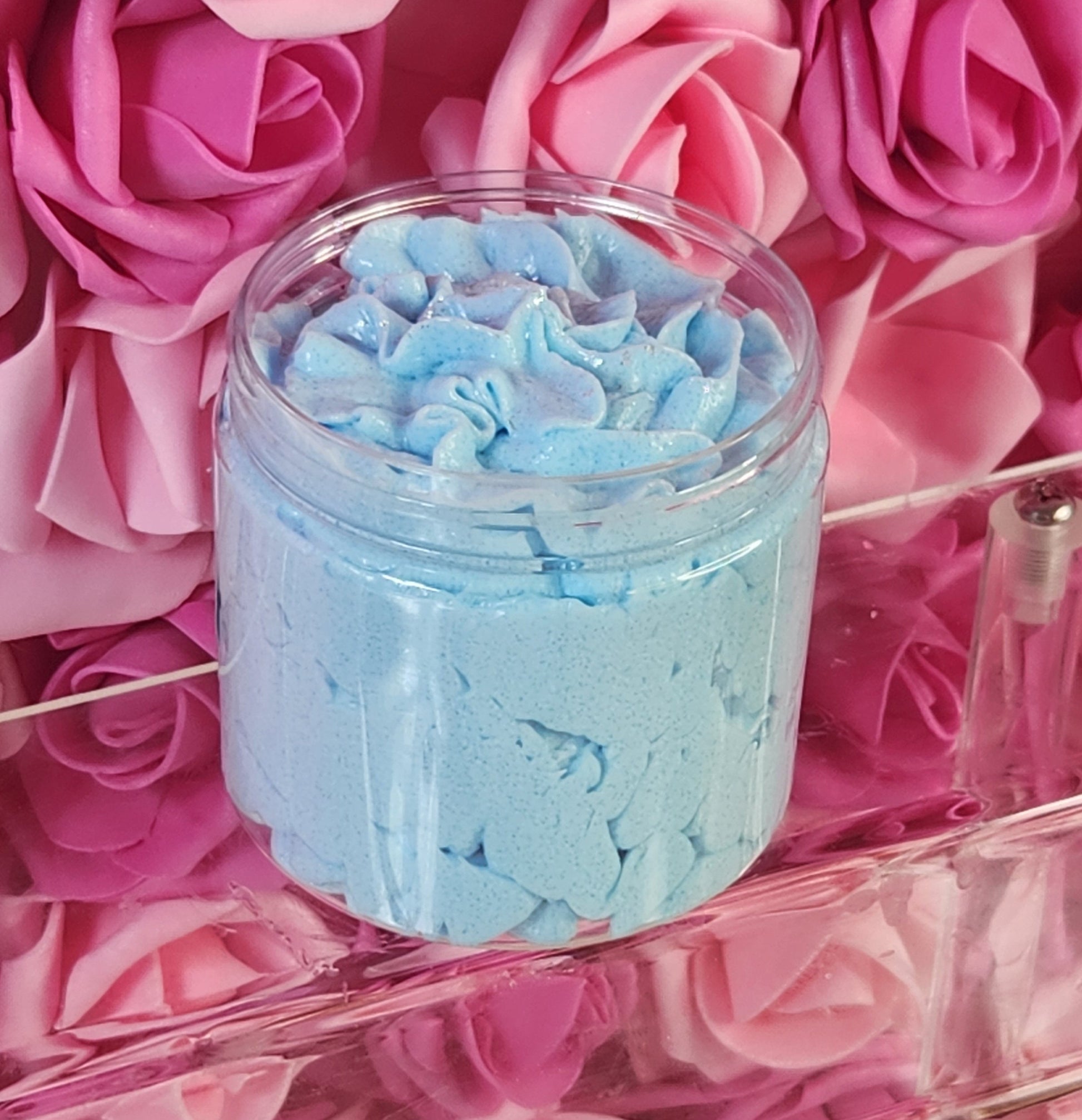 Coastal Rain Whipped Foaming Sugar Scrub. Exfoliating Body Wash & Scrub. All Natural Shea Butter Whipped Soap and Shaving Cream. - Glamorous Beauty & Boutique