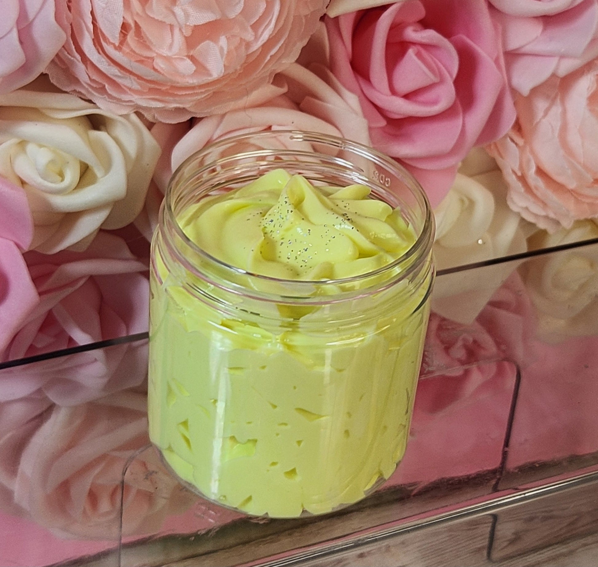 Lemon Cookie Bar Whipped Body Butter. Handmade Shea, Avocado & Mango Butter Body Frosting. All Natural Non Greasy Body Butter - Glamorous Beauty & Boutique