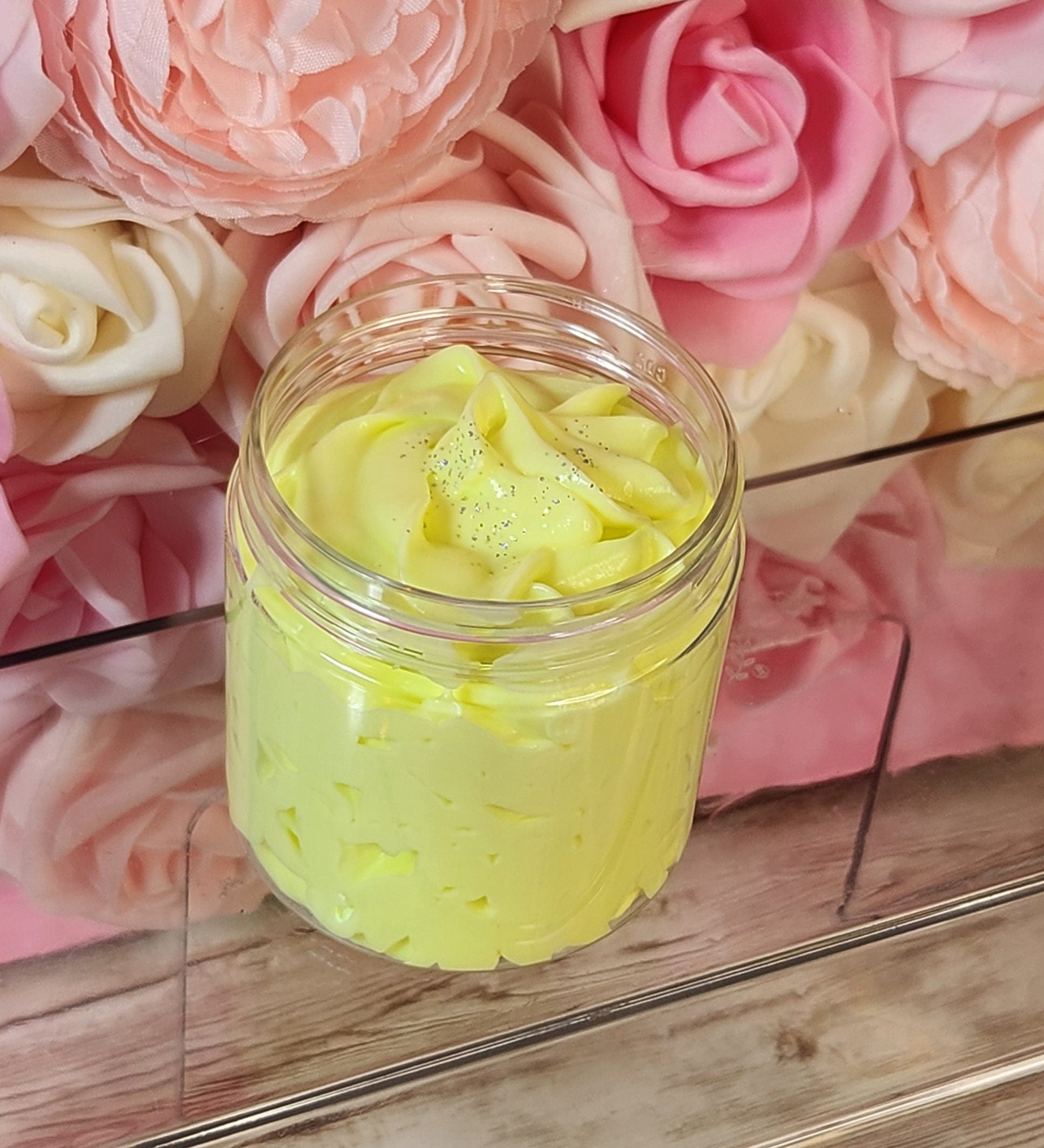 Lemon Cookie Bar Whipped Body Butter. Handmade Shea, Avocado & Mango Butter Body Frosting. All Natural Non Greasy Body Butter - Glamorous Beauty & Boutique