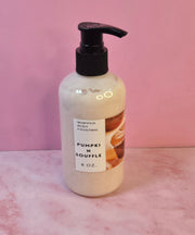 Pumpkin Souffle Whipped Shea Butter Moisturizer. Handmade Shea Butter Body Frosting. All Natural Hand and Body Lotion 8 oz