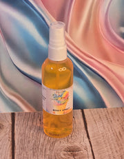 Rainbow Sherbet Body & Hair Spray. 4 oz Handmade Moisturizing Hair and Body Mist.  Alcohol Free! Room Freshener.