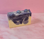 Black Raspberry Vanilla Organic Cold Process Swirl Soap. Handmade All Natural Handcrafted Soap. Cute Swirl Soap Bar. Yoni Soap. natural skincare