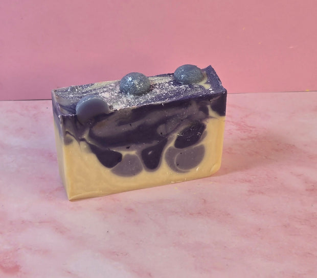 Black Raspberry Vanilla Organic Cold Process Swirl Soap. Handmade All Natural Handcrafted Soap. Cute Swirl Soap Bar. Yoni Soap. natural skincare