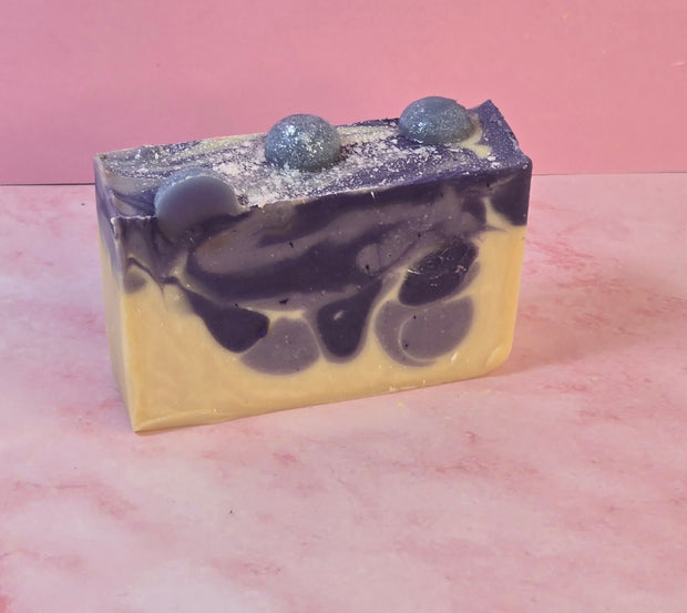 Black Raspberry Vanilla Organic Cold Process Swirl Soap. Handmade All Natural Handcrafted Soap. Cute Swirl Soap Bar. Yoni Soap. natural skincare