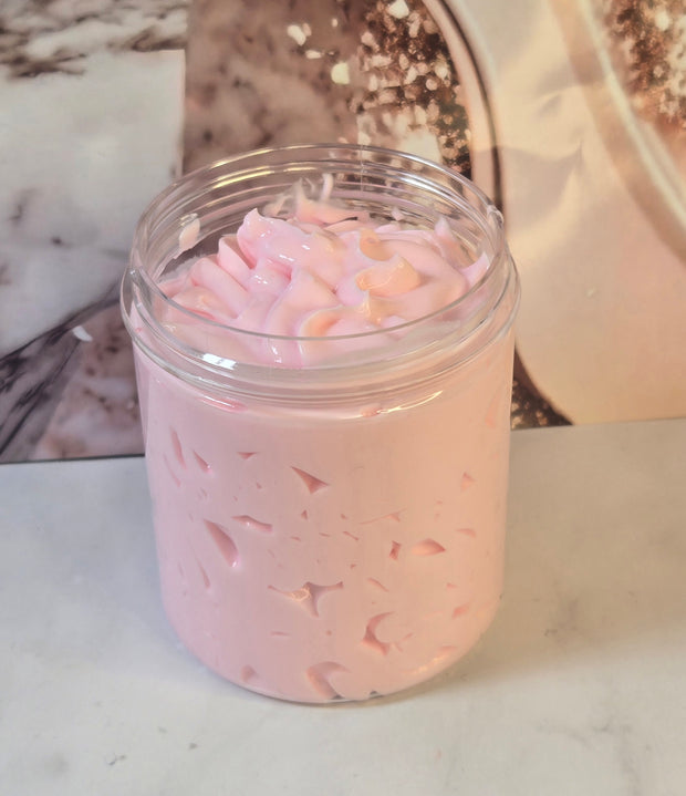 Sugar Rush Whipped Body Butter. Handmade Shea, Cocoa and Mango Butter Body Frosting. All Natural Non Greasy No Melt Body Butter