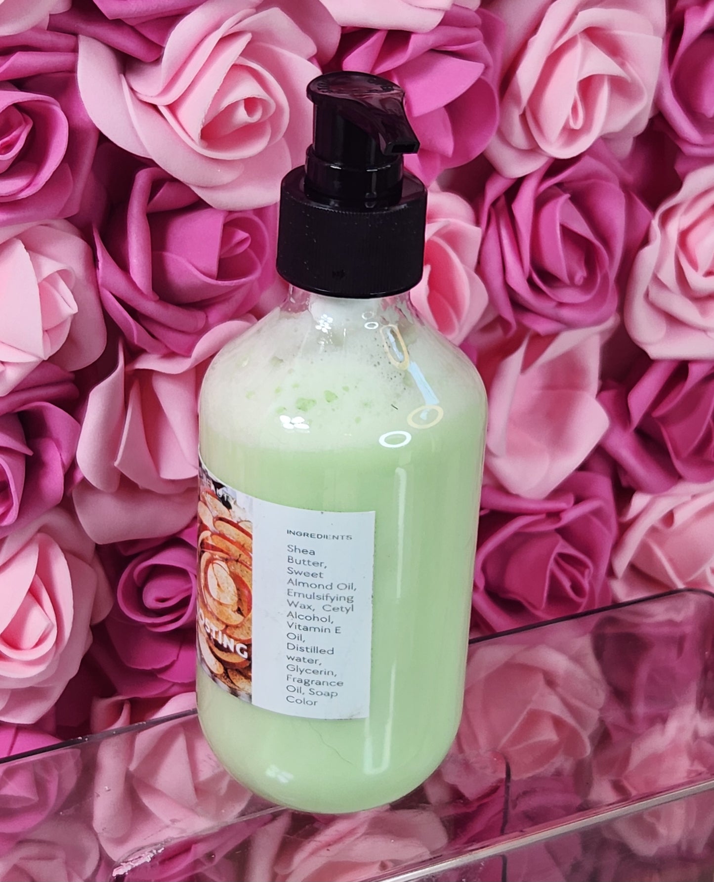 Vanilla Apple Cinnamon Whipped Shea Butter Moisturizer. Handmade Shea Butter Body Frosting. All Natural Hand and Body Lotion 8 oz - Glamorous Beauty & Boutique