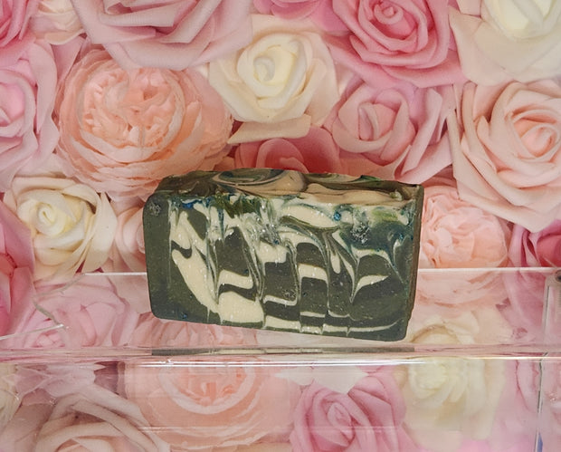 Sweater Weather BBW Type Organic Cold Process Swirl Soap. Handmade All Natural Handcrafted Swirl Soap. Yoni Bar Soap - Glamorous Beauty & Boutique