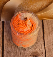 Vanilla Pumpkin Marshmallow Whipped Foaming Sugar Scrub. Exfoliating Body Wash & Scrub. All Natural Shea Butter Whipped Soap and Shaving Cream.