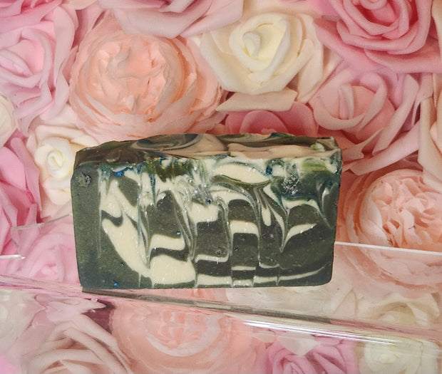 Sweater Weather BBW Type Organic Cold Process Swirl Soap. Handmade All Natural Handcrafted Swirl Soap. Yoni Bar Soap - Glamorous Beauty & Boutique