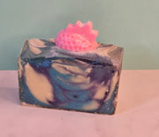 She's Berry Chic Organic Cold Process Swirl Soap. Handmade All Natural Soap Bar. Cute Swirl Soap! Moisturizing Yoni Soap