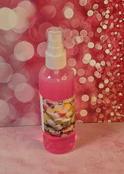 Sugar Rush Body & Hair Spray. 4 oz Handmade Moisturizing Hair and Body Mist.  Alcohol Free! Room Freshener.