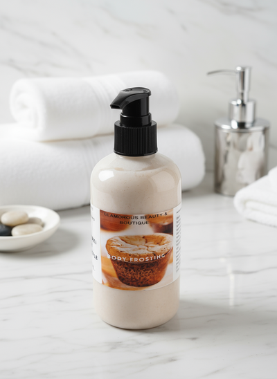 Pumpkin Souffle Whipped Shea Butter Moisturizer. Handmade Shea Butter Body Frosting. All Natural Hand and Body Lotion 8 oz