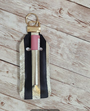 Faux Leather Lipstick Holder - Stylish and Functional Glam Accessory