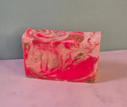 Viva La Juicee Organic Cold Process Swirl Soap. Handmade All Natural Soap Bar. Cute Swirl Soap! Moisturizing Yoni Soap