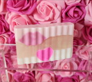 Pink Mimosa Handmade All Natural Goat Milk & Shea Butter Cereal Soap. Makeup Brush Cleaner. Cute Handcrafted Soap