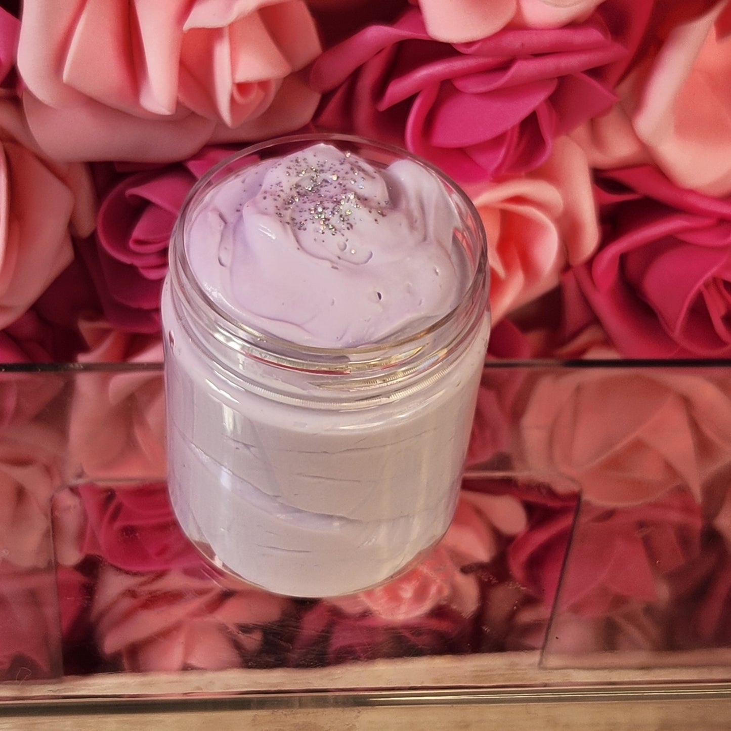 Frosted Sugar Plum Whipped Body Butter. Handmade Shea & Cocoa Butter Body Butter. All Natural Non Greasy Emulsified Body Butter. - Glamorous Beauty & Boutique