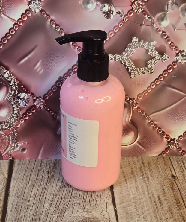 Bombshell Type Whipped Cocoa Butter Moisturizer. Handmade Cocoa Butter Body Frosting. All Natural Hand and Body Lotion 8 oz