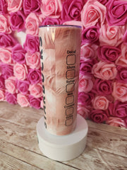 Starbucks Pink Feathers Tumbler – 20 oz Glam Drinkware